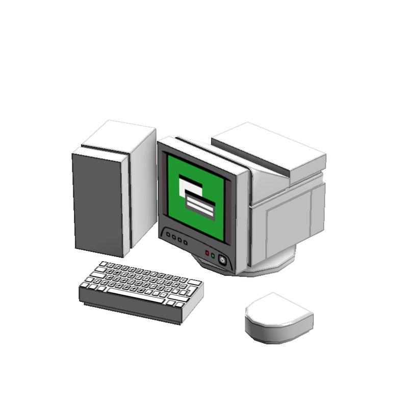 Lego Retro computer