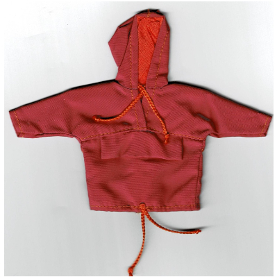 Lego Scala, Jacket with Hood with Orange Interior / Purple