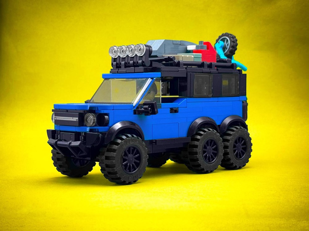 Lego Built Tough Bronco Six Wheeler