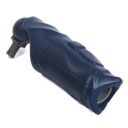 Large Figure Limb, Leg, Top Section with Dark Grey Pin and Socket / Dark Blue