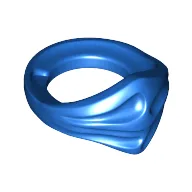 Minifig Neckwear Bandana (Ninjago) / Blue