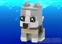 Koromaru BrickHead - Persona 3