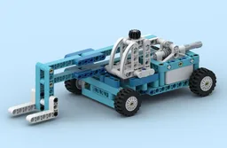 Mini telehandler telescopic loader