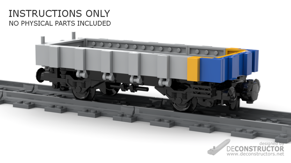 Lego Twin-Axled Open Wagon GX01L2