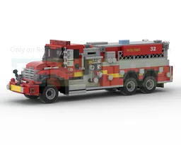 2017 Rosenbauer Freightliner Tender L.A County FD