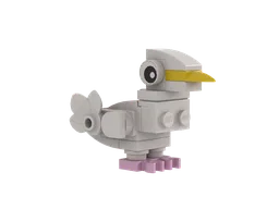 Easy LEGO® Farm Animal – Chicken (28 parts, Simple Build for Kids & Beginners)
