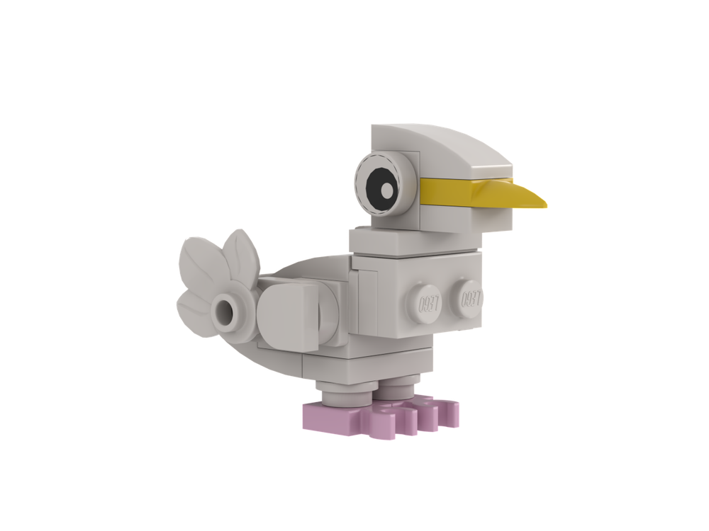 Lego Easy LEGO® Farm Animal – Chicken (28 parts, Simple Build for Kids & Beginners)