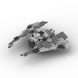 TIE x1 experimental air superiority fighter 1:80