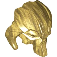 Large Figure Mask of Control / Pearl Gold