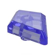Tile Special 1 x 2 Diamond Plain / Trans-Purple