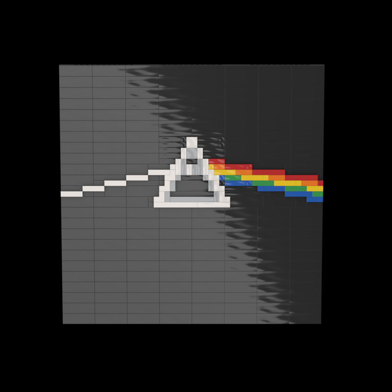 Lego Dark Side Of The Moon - Album cover