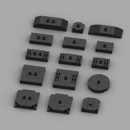 Small Stands for Minifigures