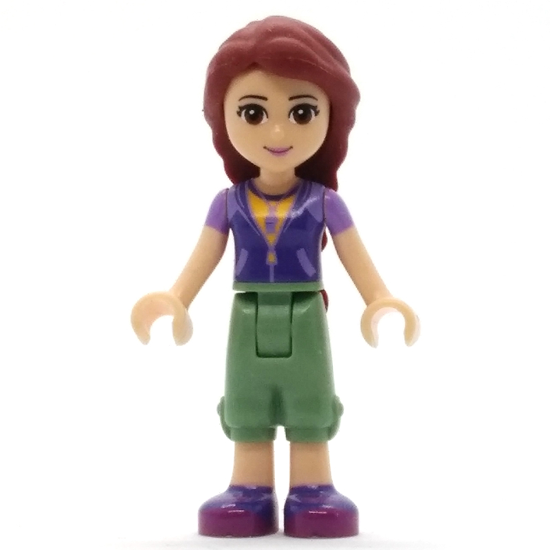 Lego Joy - Magenta Vest, Sand Green Trousers