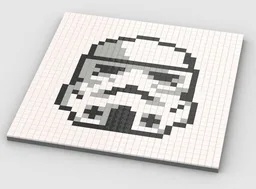 Storm trooper Pixel art 32x32