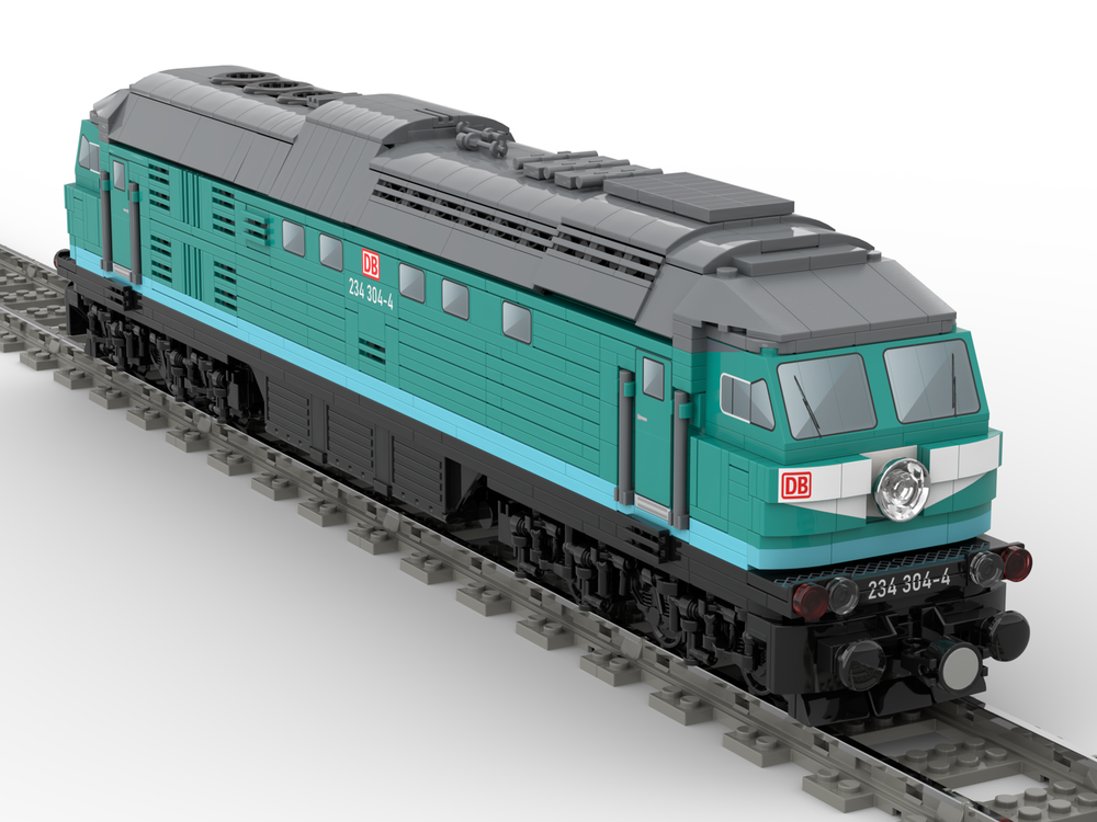 Lego Diesel Locomotive BR234 304-4