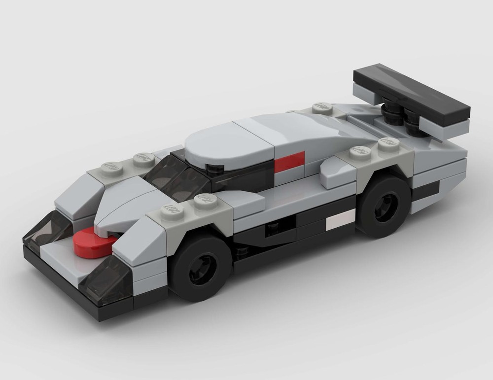Lego Audi R8C (1999) Racing Car - Half Speed Champions Scale