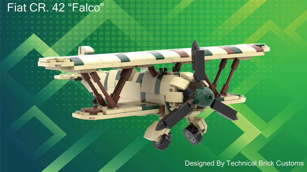 Lego Fiat CR. 42BIS "Falco"