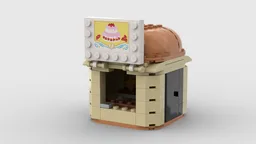 Cake Stand (for 60404 City Burger-Truck)