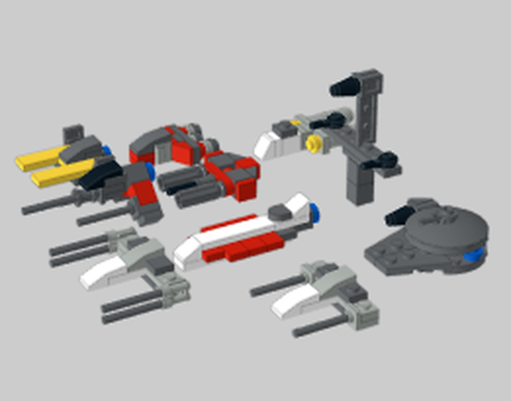 Lego The Clone Wars Mini Fleet