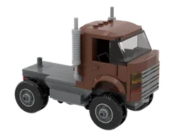 Brown truck
