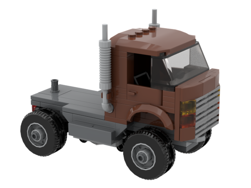 Lego Brown truck