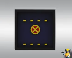 X-Men - Minifigures Display Frame (for IKEA Sannahed)