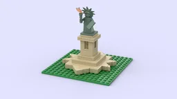 Display Base for Lady Liberty