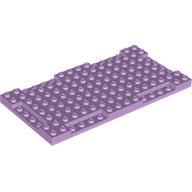 Lego Plate Special 8 x 16 x 2/3 with Six Recessed Edges / Lavender