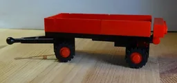Trailer 2 axle for small tractor