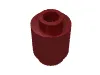 Brick Round 1 x 1 Open Stud / Dark Red