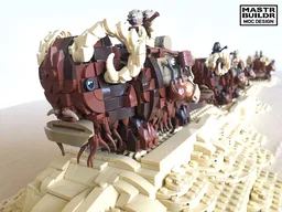 Bantha (MOC-97302) Face Modification