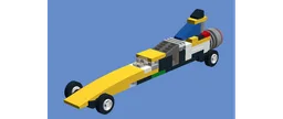 Modular jet-dragster
