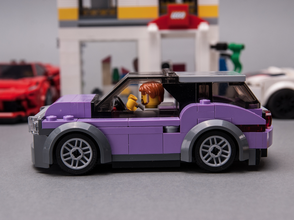 Lego Friendly colored City car