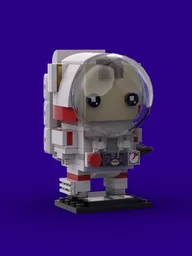 Astronaut in BrickHeadz style