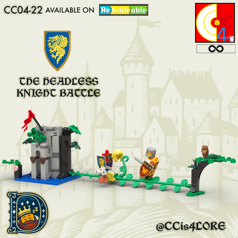 Lego the headless knight battle