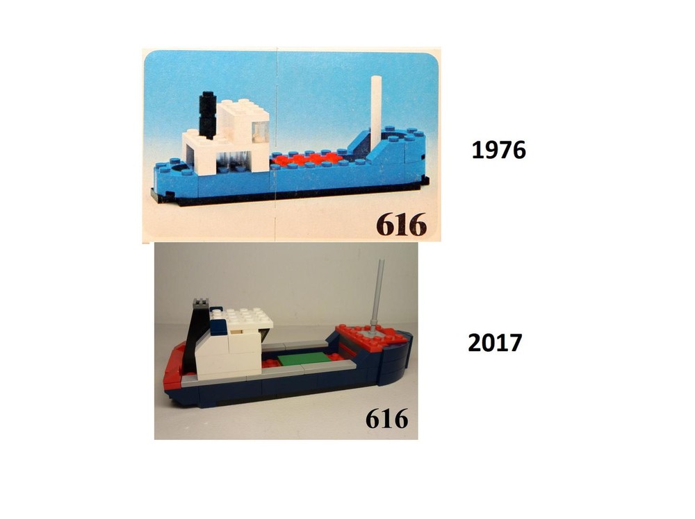 Lego 31045 Cargo Ship 616 Update