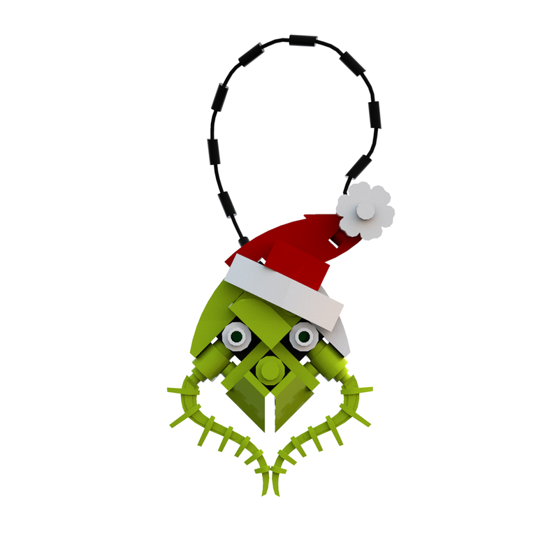 Lego Grinch Tree Ornament