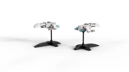 Ultramicro E-wing escort Starfighter