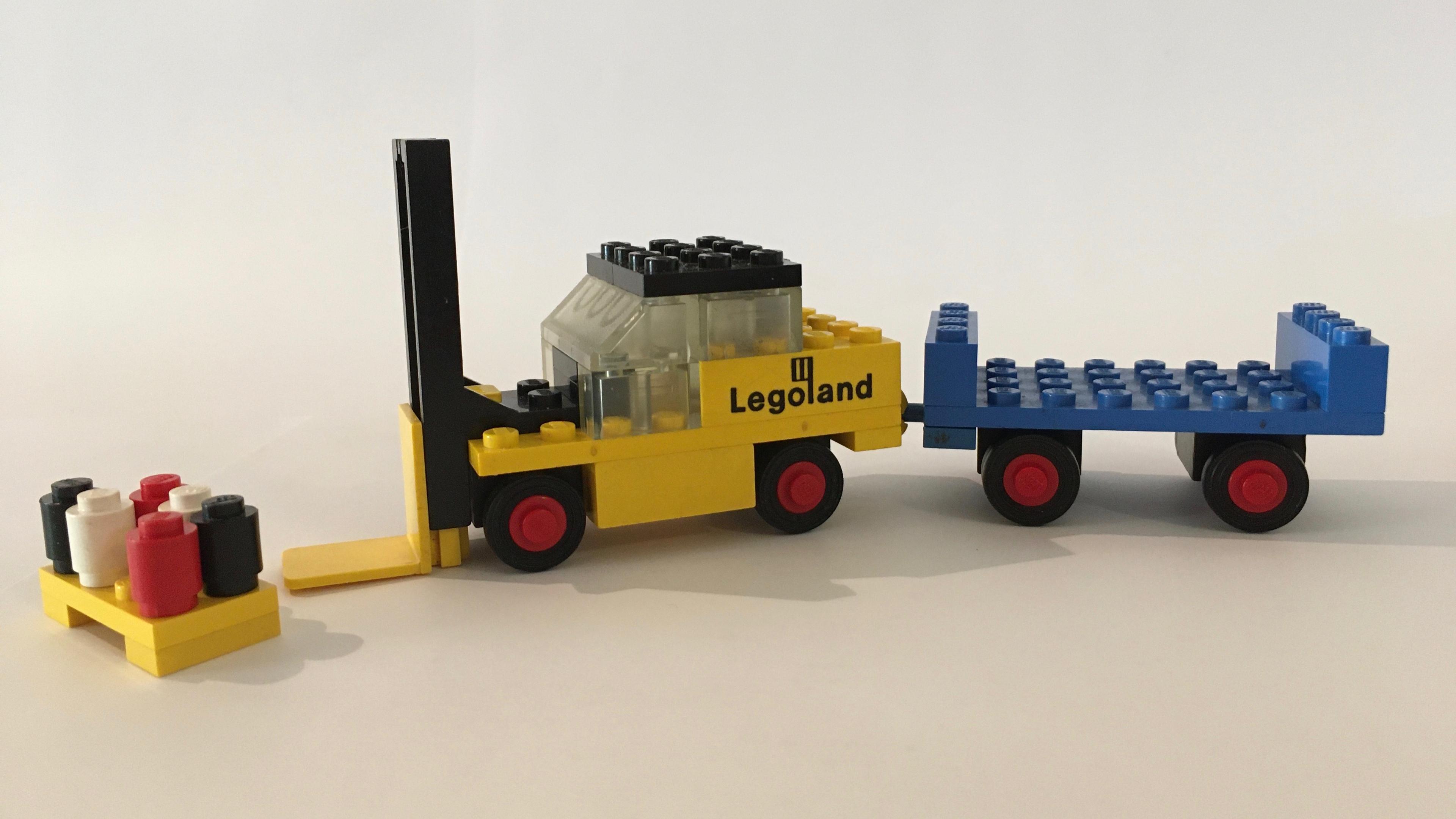 Lego Fork Lift Truck and Trailer
