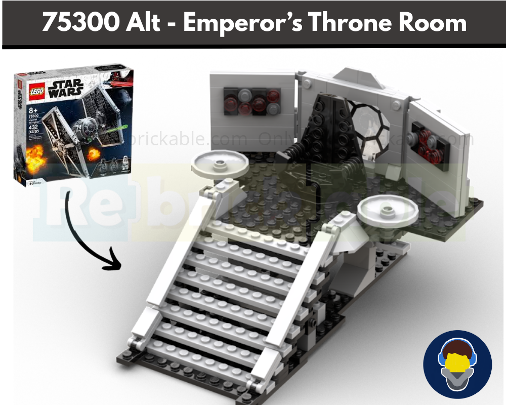 Lego Emperor's Throne Room - 75300 Alt