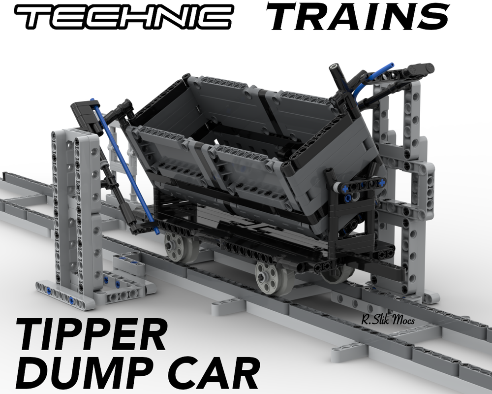 Lego Technic Train: Tipper Dump Car