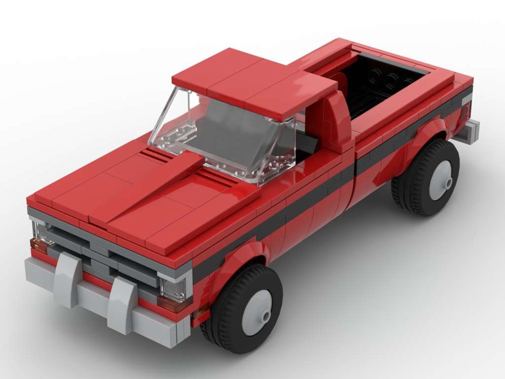 Lego 80s Bob & Weave Ram - Red - 8 Stud Speed Champions