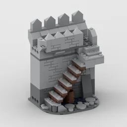 Modular Wall with stairs