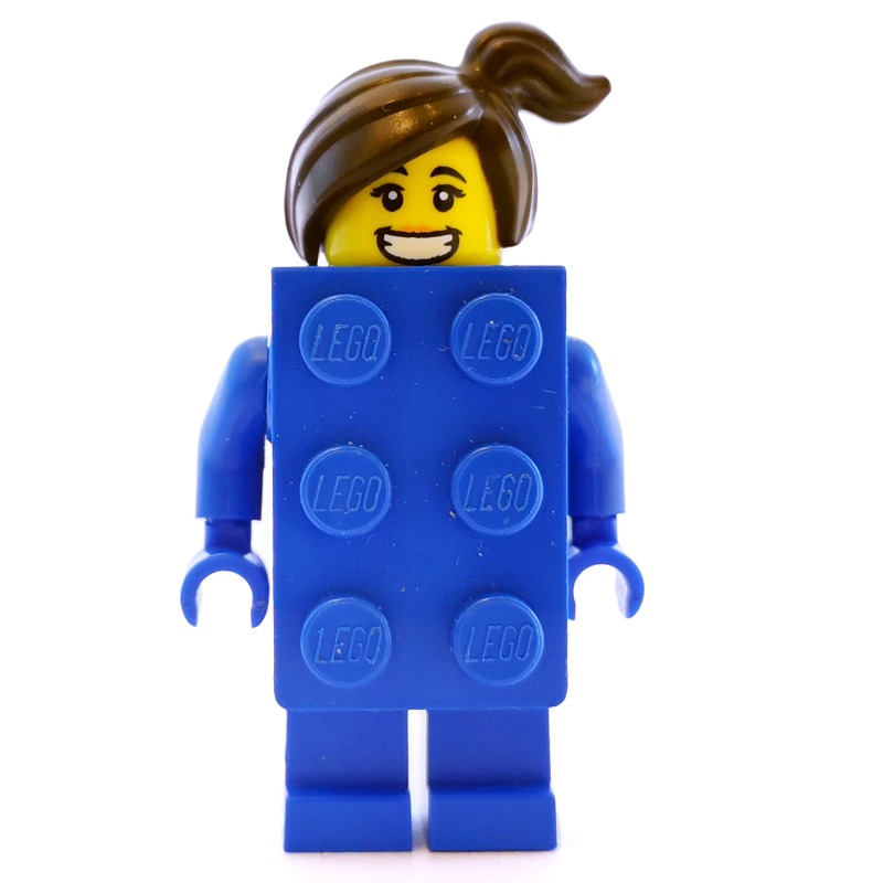 Lego Brick Suit Girl