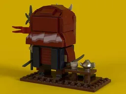Brick-built Warrior: Samurai