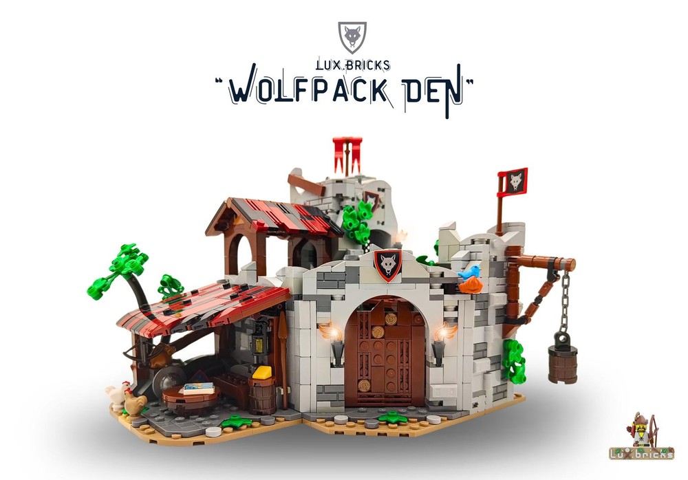 Lego Wolfpack Den