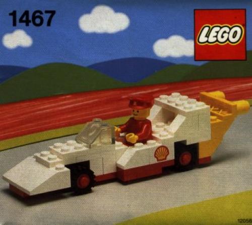 Lego Shell Race Car