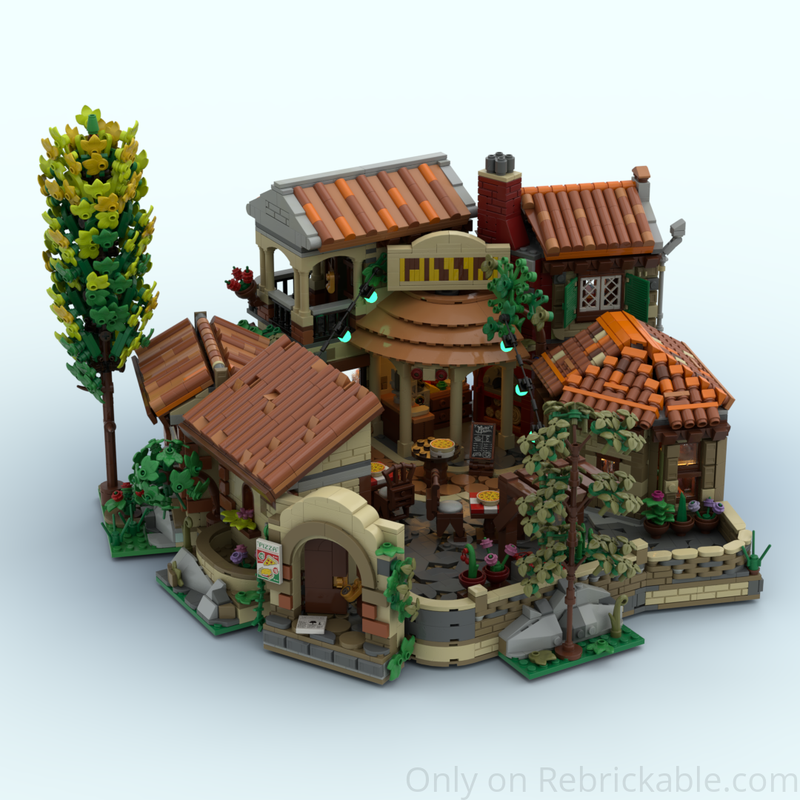 Lego Tuscan Terrace Pizzeria