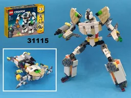 Transformer Earthspark Megatron from LEGO Creator 31115: Space Mining Mech