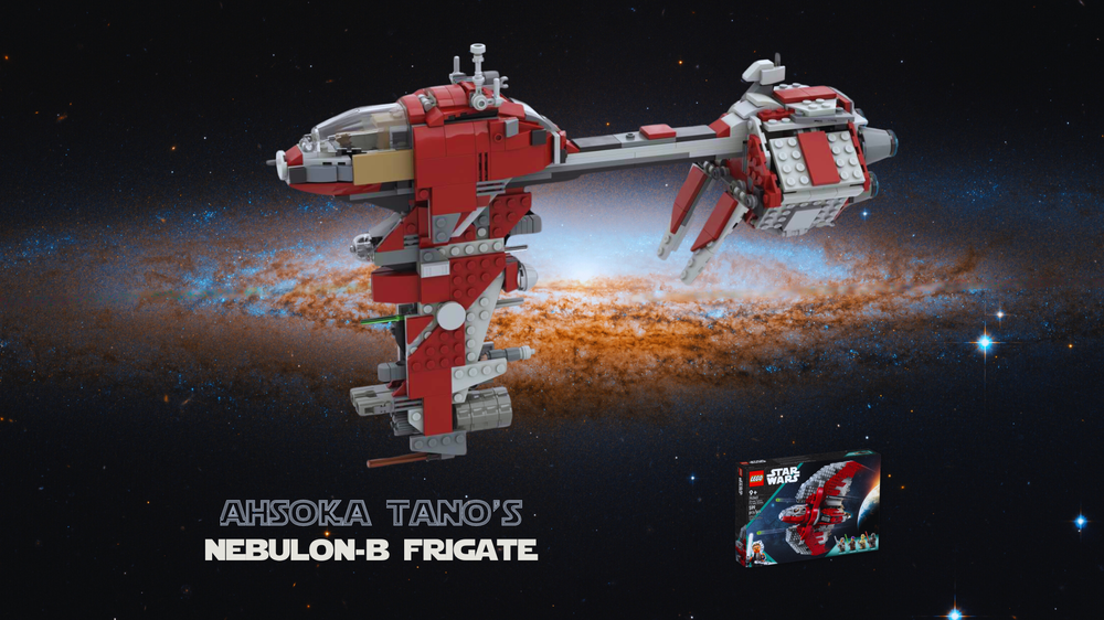 Lego Ahsoka Tano's Nebulon-B Frigate - 75362 alternative build